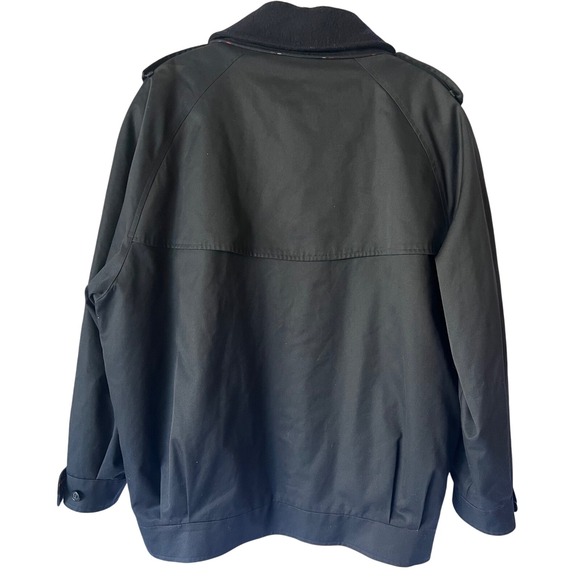 Vintage BURBERRYS‎ Short Single Trench Bomber Jacket size 12 - Picture 5 of 16